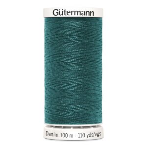 Gütermann Denim jeans sewing thread Nr. 7735 - 100m,...