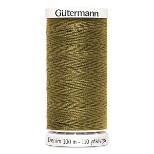Gütermann Denim jeans sewing thread Nr. 8955 - 100m,...