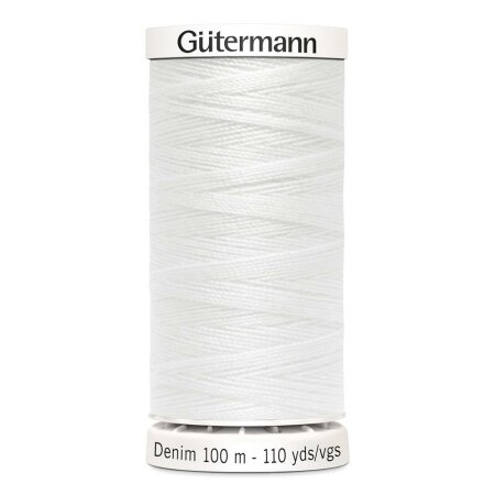 Gütermann Denim jeans sewing thread Nr. 1016 - 100m, Polyester