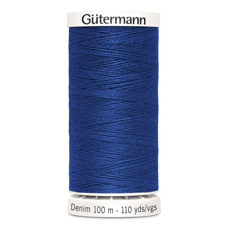 Gütermann Denim jeans sewing thread Nr. 6756 - 100m, Polyester