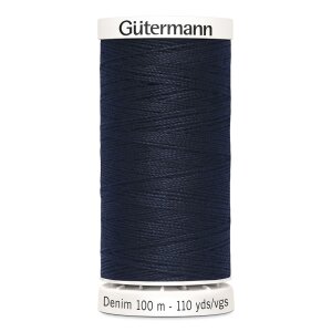 Gütermann Denim jeans sewing thread Nr. 6950 - 100m,...