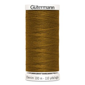 Gütermann Denim jeans sewing thread Nr. 2040 - 100m,...