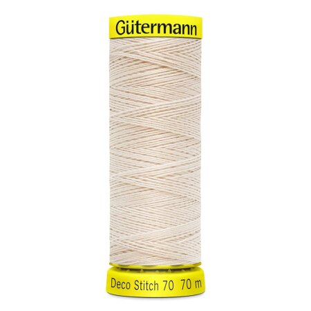 Gütermann Deco Stitch 70 Sewing thread Nr. 802 - 70m, Polyester
