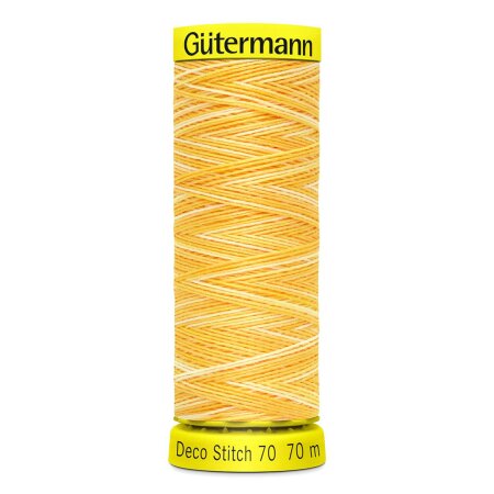 Gütermann Deco Stitch 70 Multicolor sewing thread Nr. 9926 - 70m, Polyester
