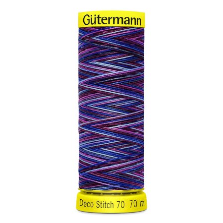 Gütermann Deco Stitch 70 Multicolor sewing thread Nr. 9944 - 70m, Polyester