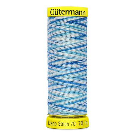 Gütermann Deco Stitch 70 Multicolor sewing thread Nr. 9954 - 70m, Polyester