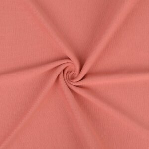Organic uni Cuffs Amelie fine-ribbed - Rosé