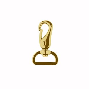 carabiner hook bag snap hook metal -  25 mm gold